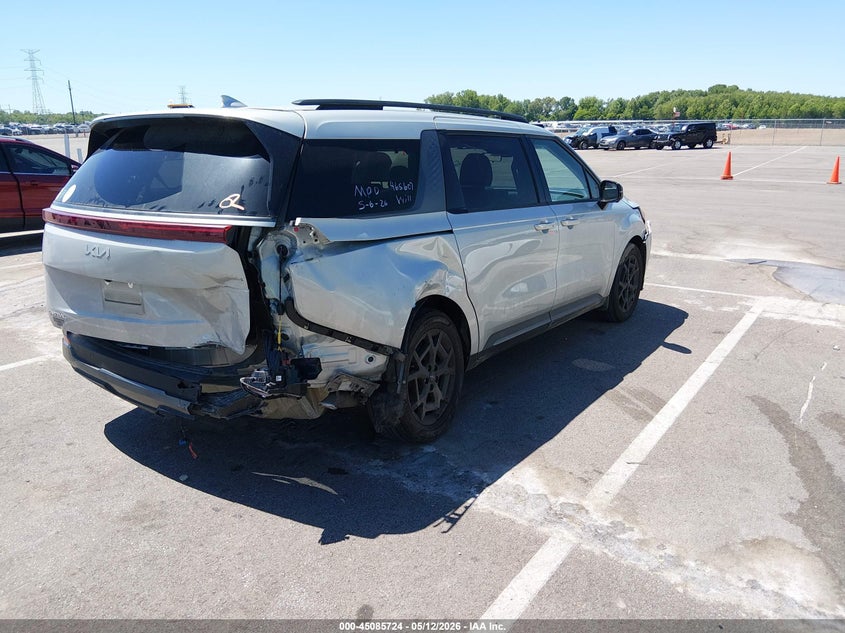 2025 Kia Carnival VIN KNDNE5K3XS6465607 IAAI salvage auction — REAR END, Clear (Tennessee), sold $14,750 on 2026-07-21 (photo 4)