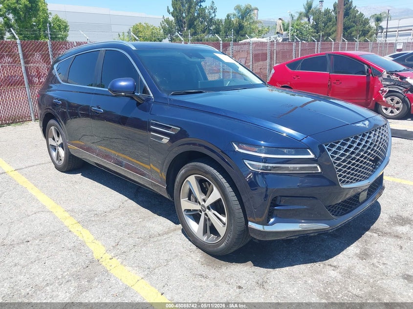 2022 Genesis Gv80 VIN KMUHBDSB3NU096609 IAAI salvage auction — FRONT END, Salvage (California), sold $16,800 on 2026-07-16 (photo 1)