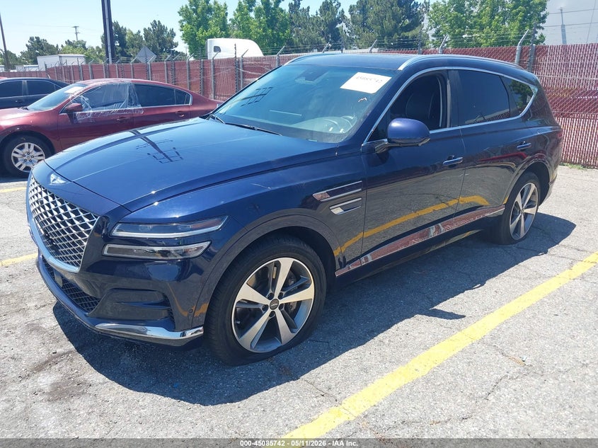 2022 Genesis Gv80 VIN KMUHBDSB3NU096609 IAAI salvage auction — FRONT END, Salvage (California), sold $16,800 on 2026-07-16 (photo 2)