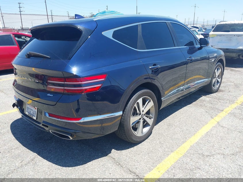 2022 Genesis Gv80 VIN KMUHBDSB3NU096609 IAAI salvage auction — FRONT END, Salvage (California), sold $16,800 on 2026-07-16 (photo 4)