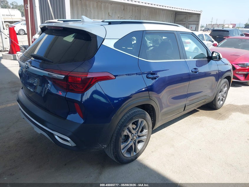 2021 Kia Seltos VIN KNDEU2AAXM7136565 IAAI salvage auction — SUSPENSION, Salvage (California), sold $3,850 on 2026-07-15 (photo 4)
