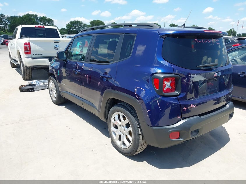 2017 Jeep Renegade VIN ZACCJABB4HPE41473 IAAI salvage auction — LEFT FRONT, Original (Texas), sold $2,050 on 2026-07-21 (photo 3)