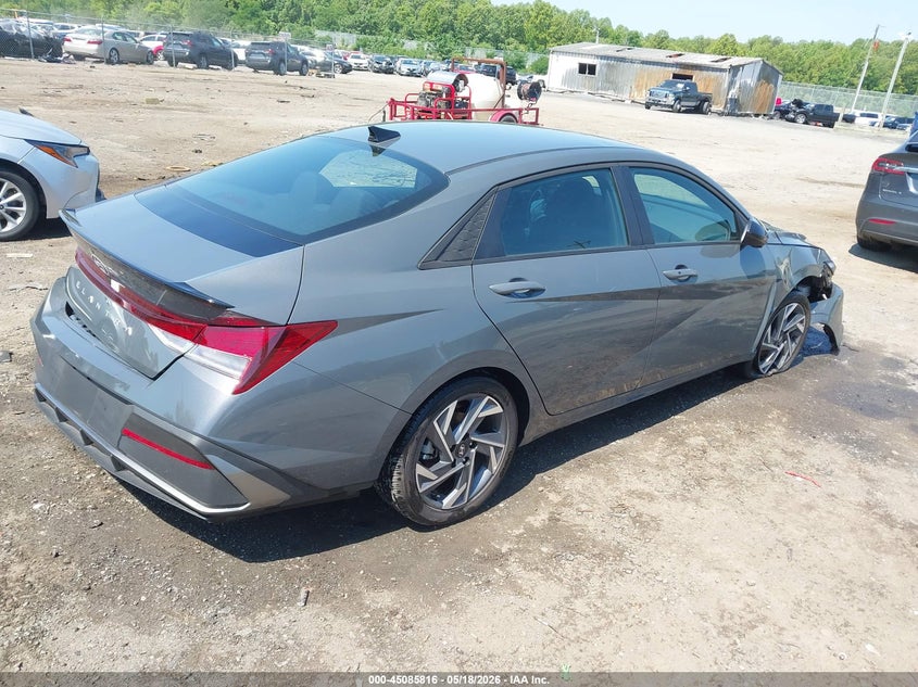 2025 Hyundai Elantra VIN KMHLM4DG3SU920633 IAAI salvage auction — LEFT SIDE, Salvage (Virginia), sold $4,575 on 2026-07-13 (photo 4)