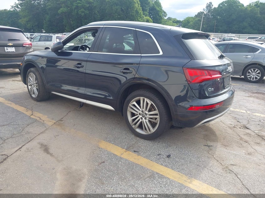 2018 Audi Q5 VIN WA1BNAFY6J2058529 IAAI salvage auction — RIGHT FRONT, Salvage (Georgia), sold $6,300 on 2026-07-29 (photo 3)