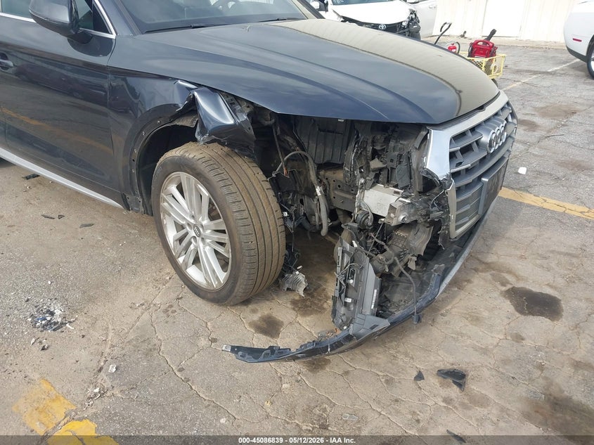 2018 Audi Q5 VIN WA1BNAFY6J2058529 IAAI salvage auction — RIGHT FRONT, Salvage (Georgia), sold $6,300 on 2026-07-29 (photo 6)