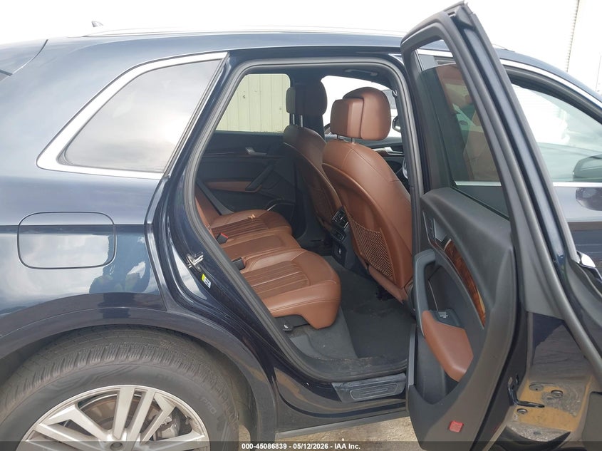 2018 Audi Q5 VIN WA1BNAFY6J2058529 IAAI salvage auction — RIGHT FRONT, Salvage (Georgia), sold $6,300 on 2026-07-29 (photo 8)