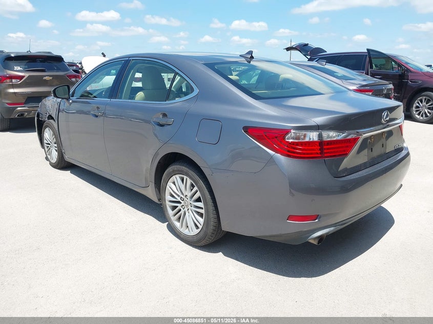 2013 Lexus ES VIN JTHBK1GGXD2032605 IAAI salvage auction — LEFT FRONT, Original (Texas), sold $4,100 on 2026-07-15 (photo 3)