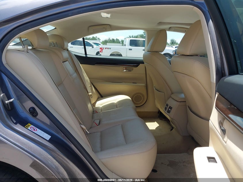 2013 Lexus ES VIN JTHBK1GGXD2032605 IAAI salvage auction — LEFT FRONT, Original (Texas), sold $4,100 on 2026-07-15 (photo 8)