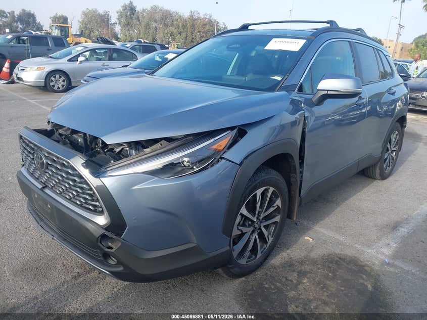 2024 Toyota Corolla cross VIN 7MUEAAAGXRV088270 IAAI salvage auction — FRONT END, Salvage (California), sold $7,050 on 2026-07-09 (photo 2)