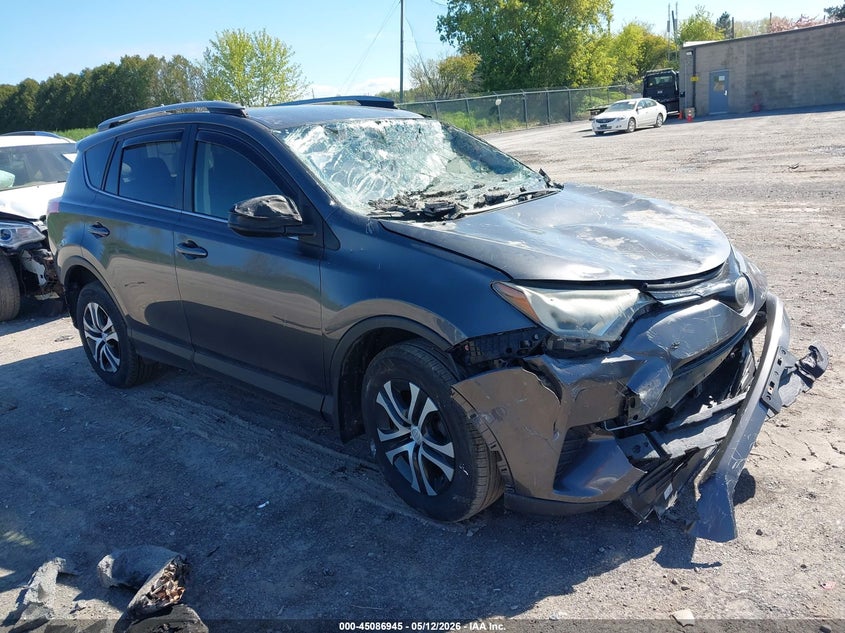 2018 Toyota Rav 4 VIN JTMBFREV1JJ238886 IAAI salvage auction — EXTERIOR BURN, Mv-907A (New York), sold $3,850 on 2026-07-09 (photo 1)