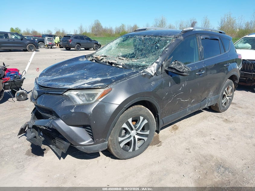 2018 Toyota Rav 4 VIN JTMBFREV1JJ238886 IAAI salvage auction — EXTERIOR BURN, Mv-907A (New York), sold $3,850 on 2026-07-09 (photo 2)