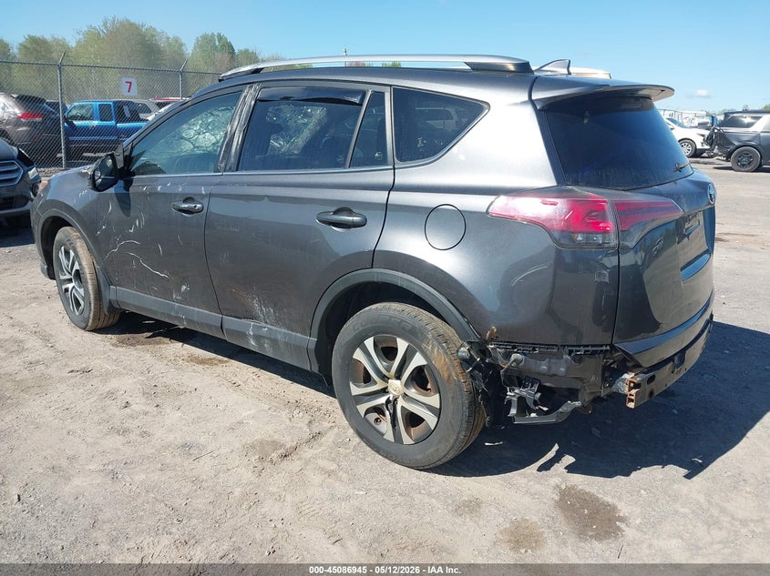 2018 Toyota Rav 4 VIN JTMBFREV1JJ238886 IAAI salvage auction — EXTERIOR BURN, Mv-907A (New York), sold $3,850 on 2026-07-09 (photo 3)