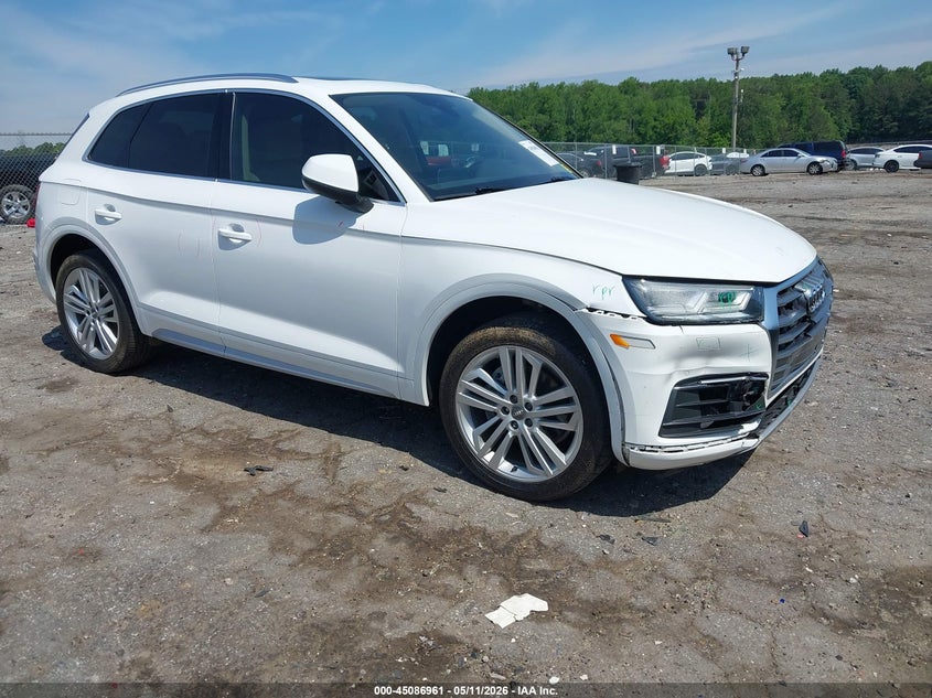 2020 Audi Q5 VIN WA1BNAFY2L2059177 IAAI salvage auction — FRONT END, Salvage (Georgia), sold $8,700 on 2026-07-15 (photo 1)