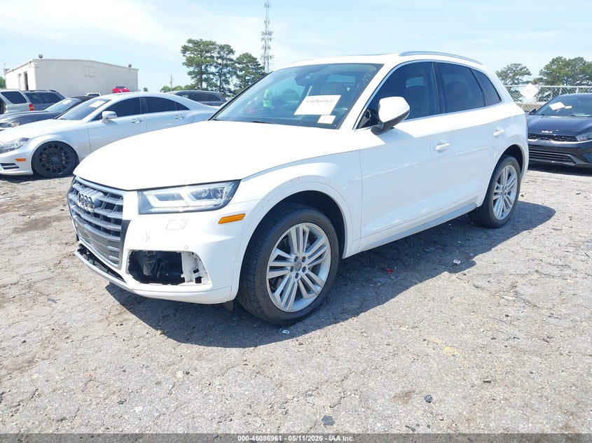 2020 Audi Q5 VIN WA1BNAFY2L2059177 IAAI salvage auction — FRONT END, Salvage (Georgia), sold $8,700 on 2026-07-15 (photo 2)