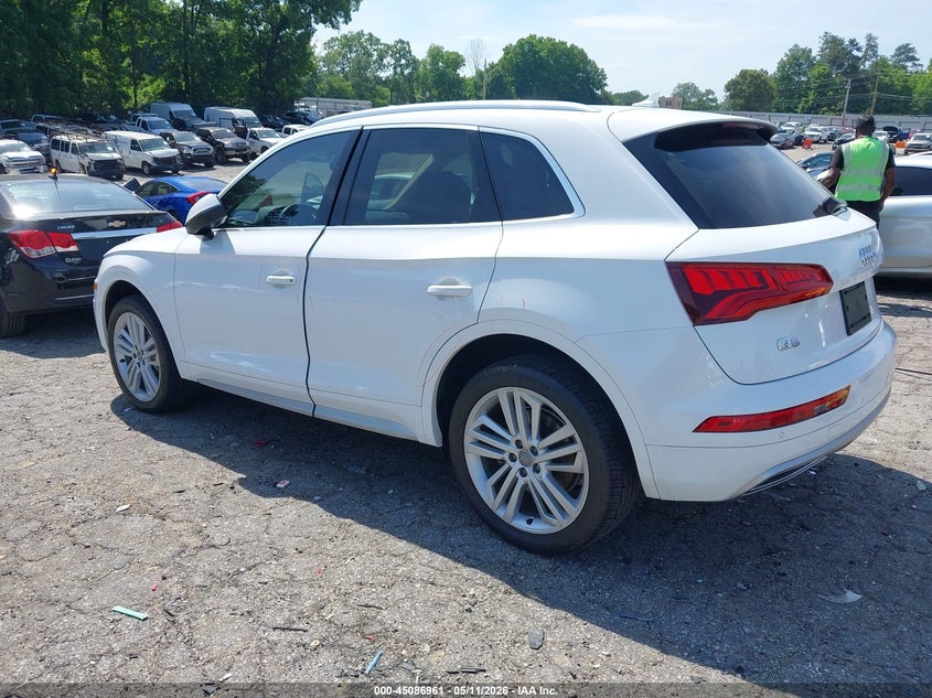 2020 Audi Q5 VIN WA1BNAFY2L2059177 IAAI salvage auction — FRONT END, Salvage (Georgia), sold $8,700 on 2026-07-15 (photo 3)