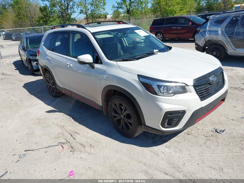 2019 Subaru Forester VIN JF2SKAJC6KH492055 IAAI salvage auction — REAR END, Salvage (Illinois), sold $3,000 on 2026-07-14 (photo 1)