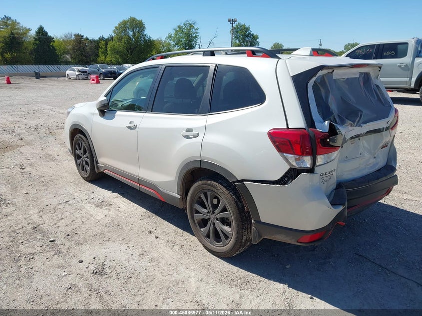 2019 Subaru Forester VIN JF2SKAJC6KH492055 IAAI salvage auction — REAR END, Salvage (Illinois), sold $3,000 on 2026-07-14 (photo 3)
