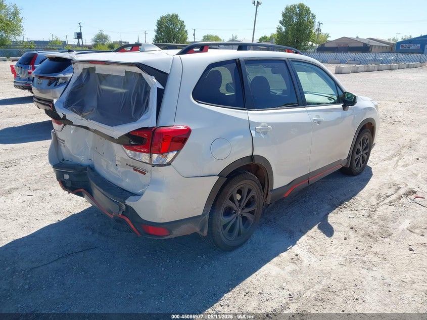 2019 Subaru Forester VIN JF2SKAJC6KH492055 IAAI salvage auction — REAR END, Salvage (Illinois), sold $3,000 on 2026-07-14 (photo 4)