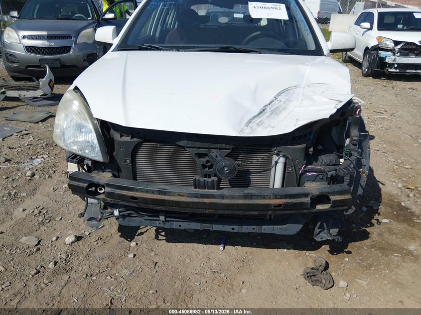 2009 Kia Rio VIN KNADE243496567192 IAAI salvage auction — FRONT END, Clear (Tennessee), sold $350 on 2026-07-11 (photo 6)
