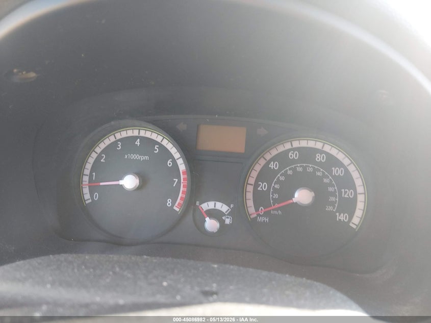 2009 Kia Rio VIN KNADE243496567192 IAAI salvage auction — FRONT END, Clear (Tennessee), sold $350 on 2026-07-11 (photo 7)