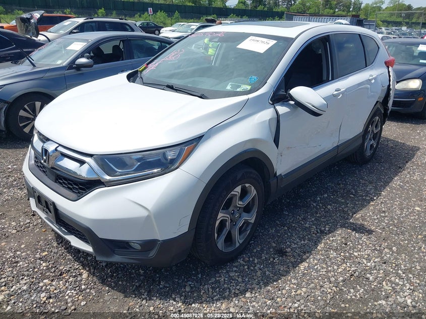 2019 Honda Cr-v VIN 7FARW2H53KE046853 IAAI salvage auction — FRONT & REAR, Wait Title, sold $3,950 on 2026-08-20 (photo 2)
