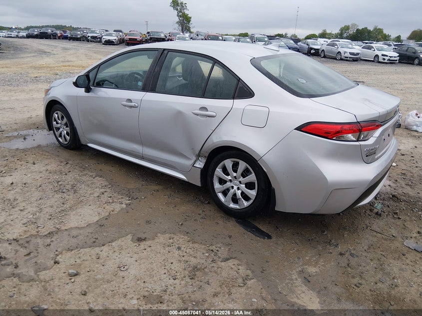 2021 Toyota Corolla VIN 5YFEPMAE6MP258912 IAAI salvage auction — LEFT SIDE, Salvage (West Virginia), sold $3,550 on 2026-07-29 (photo 3)
