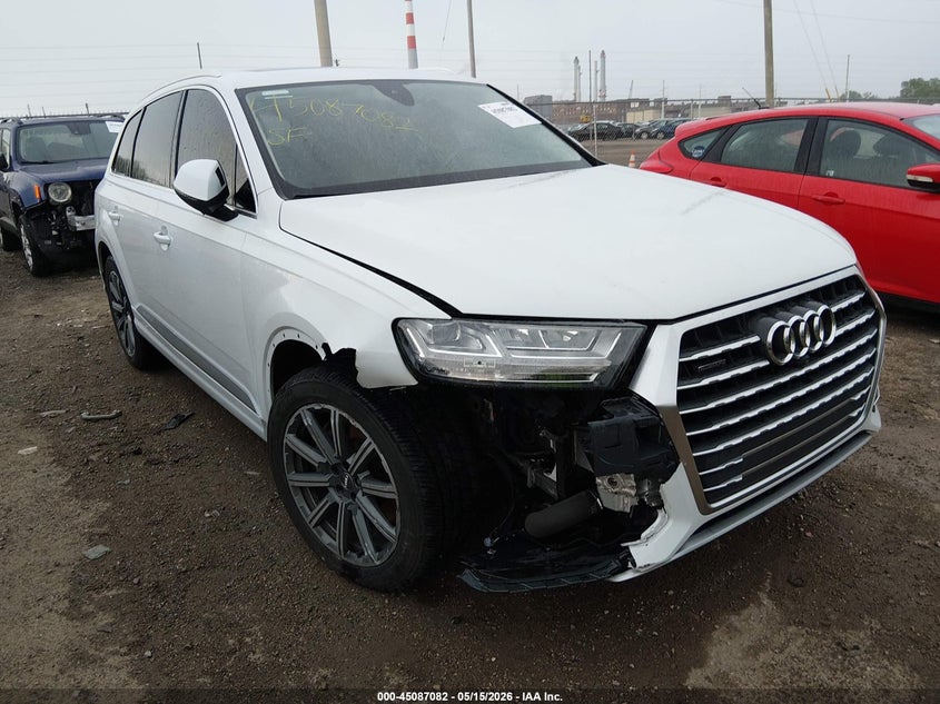 2018 Audi Q7 VIN WA1LHAF73JD035331 IAAI salvage auction — RIGHT FRONT, Clear (Indiana), sold $5,200 on 2026-07-18 (photo 6)