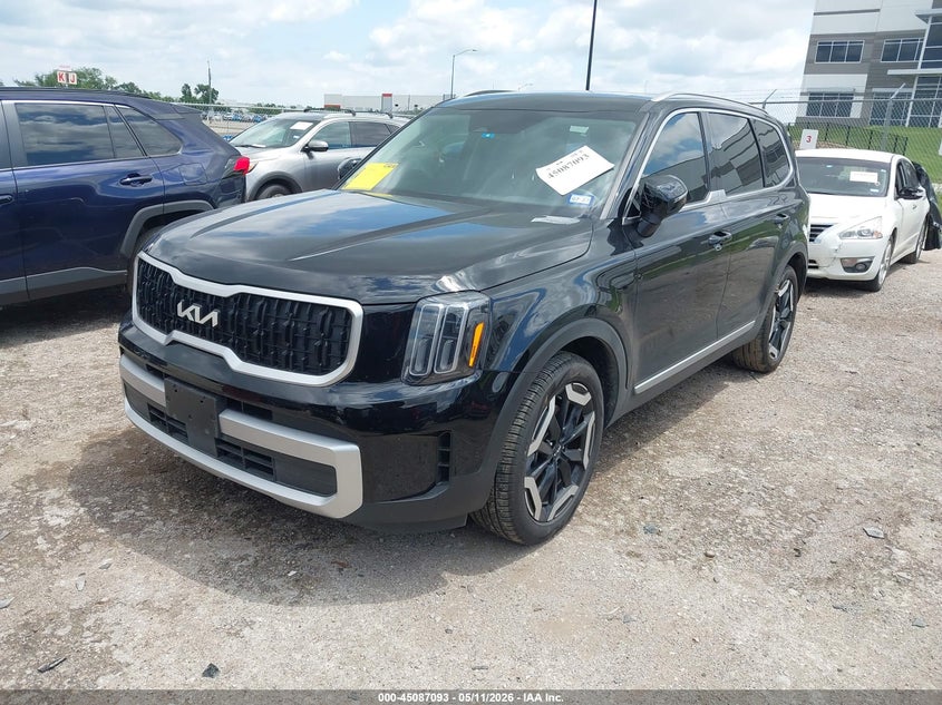 2025 Kia Telluride VIN 5XYP34GC6SG638862 IAAI salvage auction — REAR END, Salvage (Texas), sold $18,400 on 2026-07-14 (photo 2)