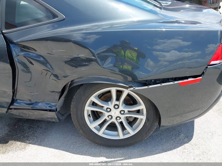 2015 Chevrolet Camaro VIN 2G1FB1E32F9268908 IAAI salvage auction — LEFT SIDE, Original (Texas), sold $2,175 on 2026-07-09 (photo 6)