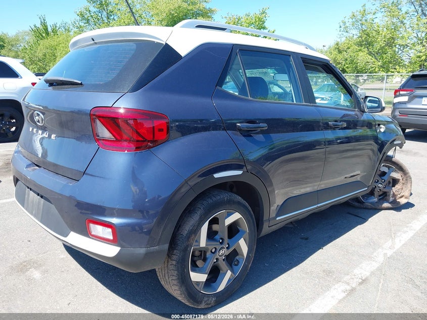 2024 Hyundai Venue VIN KMHRC8A32RU288451 IAAI salvage auction — FRONT END, Salvage (New Jersey), sold $2,650 on 2026-07-20 (photo 4)