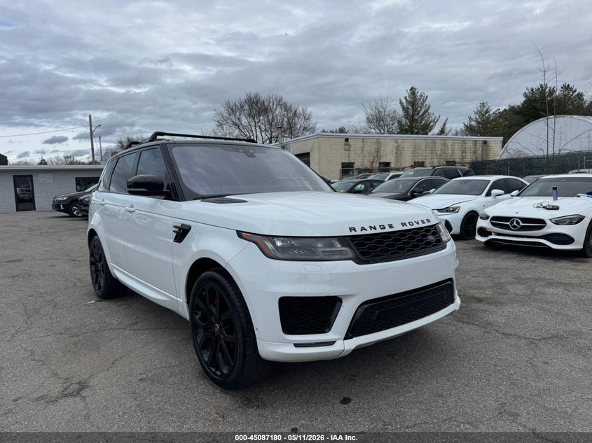 2021 Land rover Range rover sport VIN SALWR2SE0MA758093 IAAI salvage auction — Unknown, Clear (Texas), sold $23,000 on 2026-06-06 (photo 1)