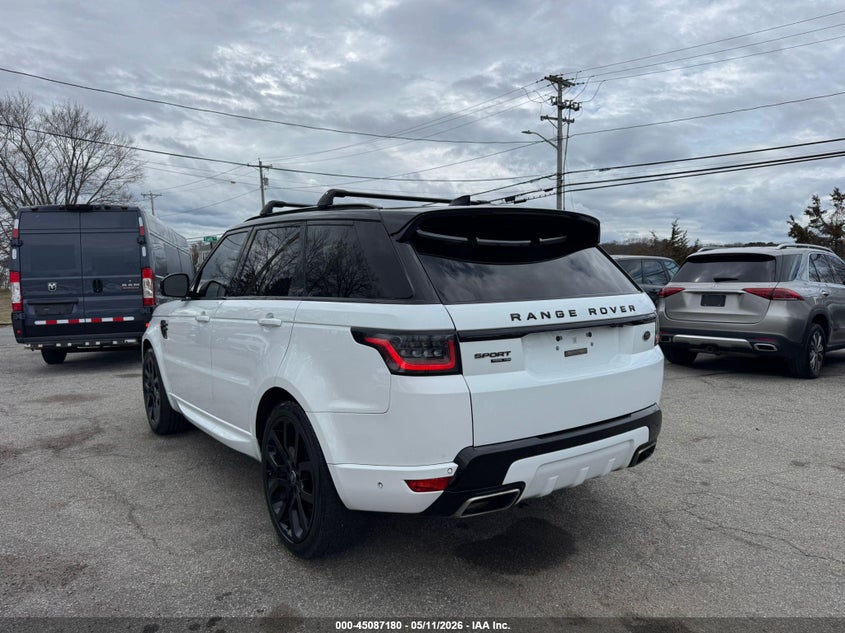 2021 Land rover Range rover sport VIN SALWR2SE0MA758093 IAAI salvage auction — Unknown, Clear (Texas), sold $23,000 on 2026-06-06 (photo 3)