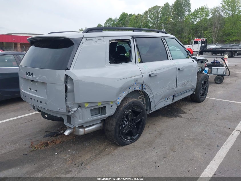 2027 Kia Telluride VIN 5XYPCES19VG003957 IAAI salvage auction — RIGHT SIDE, Salvage (North Carolina), sold $18,900 on 2026-07-23 (photo 4)
