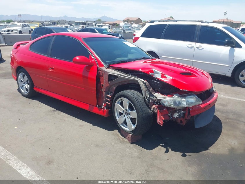 2005 Pontiac Gto VIN 6G2VX12U65L406949 IAAI salvage auction — RIGHT FRONT, Salvage (Arizona), sold $5,100 on 2026-07-14 (photo 1)