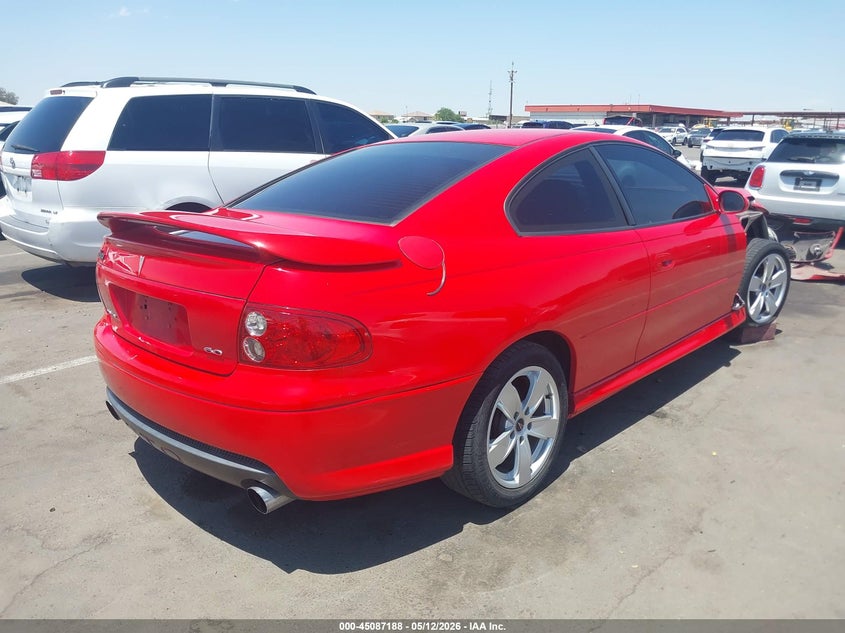 2005 Pontiac Gto VIN 6G2VX12U65L406949 IAAI salvage auction — RIGHT FRONT, Salvage (Arizona), sold $5,100 on 2026-07-14 (photo 4)