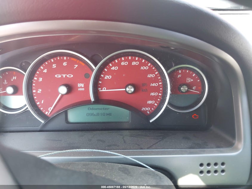 2005 Pontiac Gto VIN 6G2VX12U65L406949 IAAI salvage auction — RIGHT FRONT, Salvage (Arizona), sold $5,100 on 2026-07-14 (photo 7)