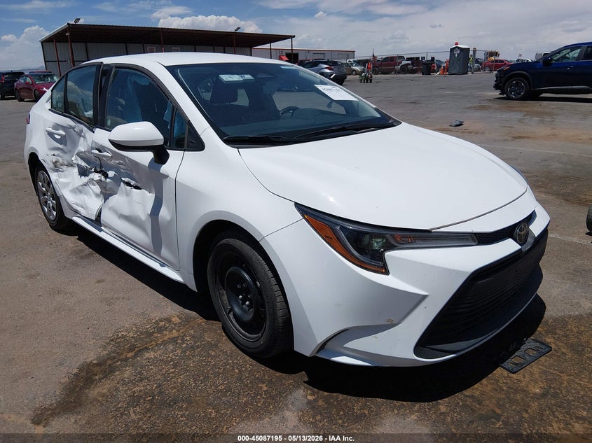 2025 Toyota Corolla VIN 5YFB4MDE9SP274560 IAAI salvage auction — RIGHT SIDE, Enterprise Vehicles Salvage Only (Texas), sold $5,450 on 2026-07-08 (photo 1)