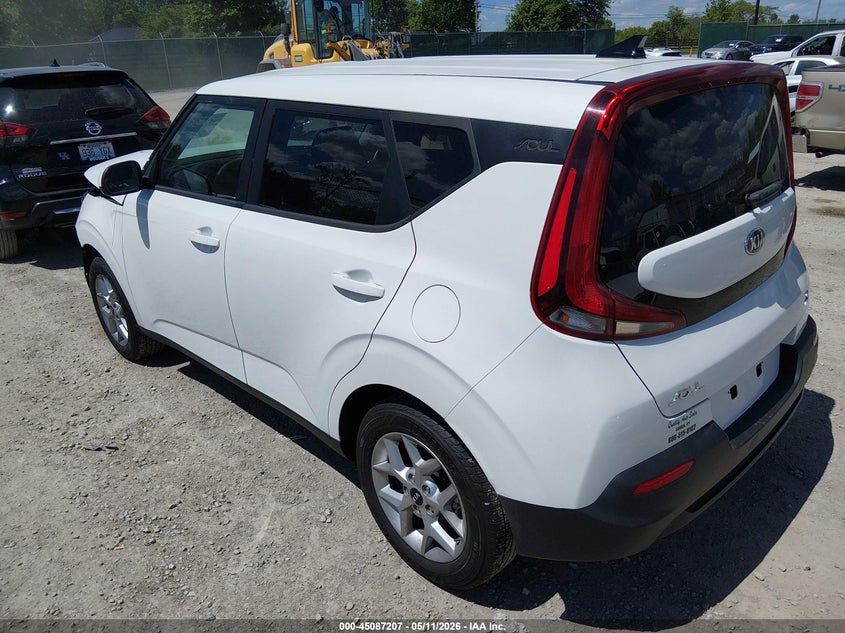 2020 Kia Soul VIN KNDJ23AU9L7021071 IAAI salvage auction — FRONT END, Salvage (Kentucky), sold $1,850 on 2026-07-29 (photo 3)