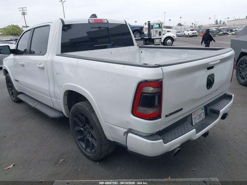 2022 Ram 1500 VIN 1C6RREJM0NN464161 IAAI salvage auction — REAR END, Salvage Title, sold $12,800 on 2026-07-15 (photo 3)