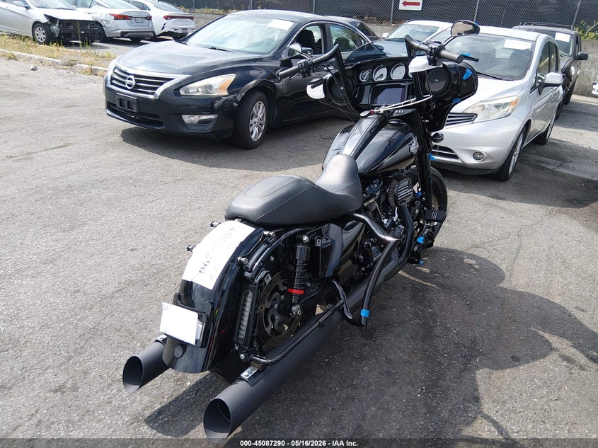 2023 Harley-davidson Street glide VIN 1HD1KRP16PB609236 IAAI salvage auction — FRONT END, Non-Repairable (California), sold $8,150 on 2026-07-08 (photo 4)