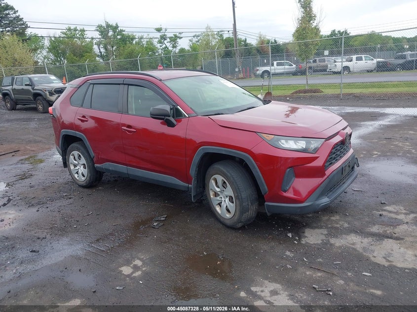 2019 Toyota Rav 4 VIN JTMF1RFV5KD033067 IAAI salvage auction — FRONT END, Salvage (Virginia), sold $7,300 on 2026-07-21 (photo 1)