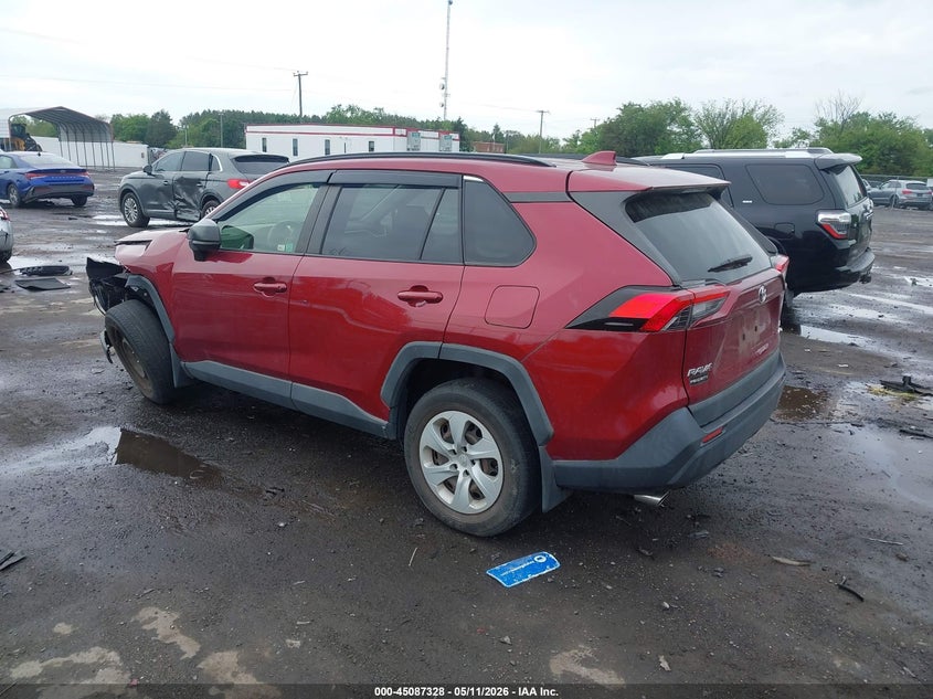 2019 Toyota Rav 4 VIN JTMF1RFV5KD033067 IAAI salvage auction — FRONT END, Salvage (Virginia), sold $7,300 on 2026-07-21 (photo 3)
