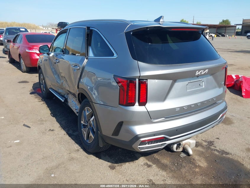 2022 Kia VIN KNDRG4LGXN5092800 IAAI salvage auction — LEFT SIDE, Salvage (California), sold $6,600 on 2026-07-29 (photo 3)