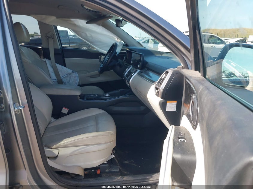 2022 Kia VIN KNDRG4LGXN5092800 IAAI salvage auction — LEFT SIDE, Salvage (California), sold $6,600 on 2026-07-29 (photo 5)