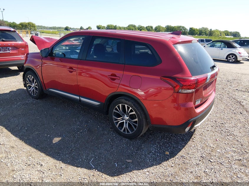 2017 Mitsubishi Outlander VIN JA4AD2A3XHZ033389 IAAI salvage auction — FRONT END, Salvage (Illinois), sold $475 on 2026-07-15 (photo 3)