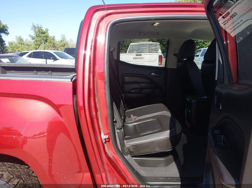 2021 Gmc Canyon VIN 1GTG6FEN7M1219932 IAAI salvage auction — HAIL, Salvage (Kansas), sold $13,900 on 2026-07-15 (photo 8)