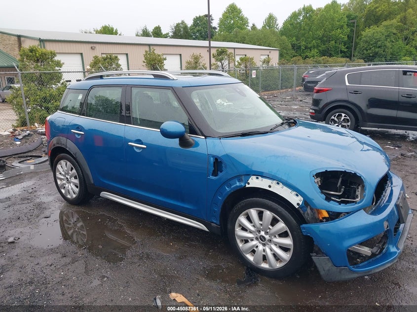 2019 Mini Countryman VIN WMZYS7C50K3F44791 IAAI salvage auction — FRONT END, Salvage (Virginia), sold $2,950 on 2026-08-15 (photo 1)