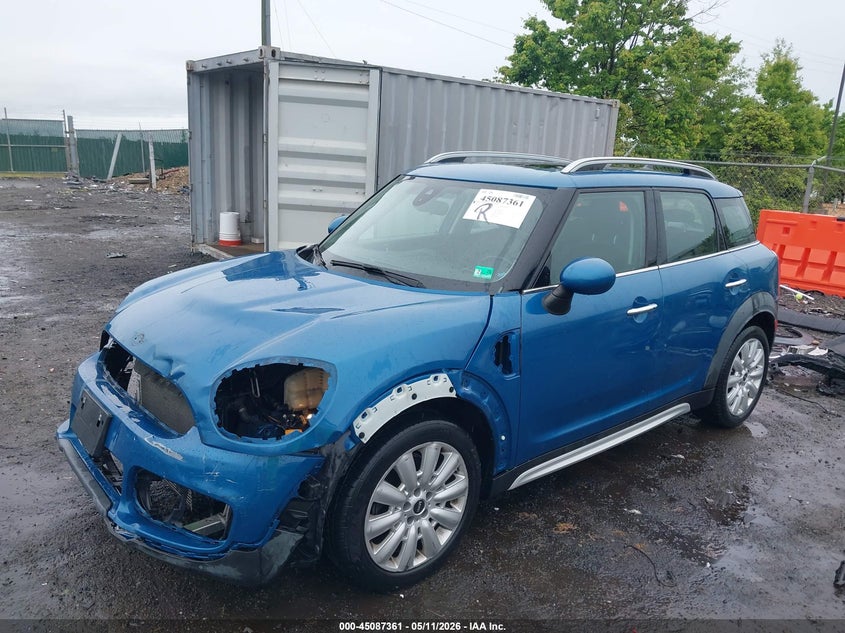 2019 Mini Countryman VIN WMZYS7C50K3F44791 IAAI salvage auction — FRONT END, Salvage (Virginia), sold $2,950 on 2026-08-15 (photo 2)