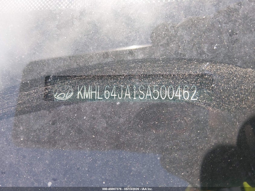 2025 Hyundai Sonata VIN KMHL64JA1SA500462 IAAI salvage auction — REAR END, Non-Repairable (Texas), sold $8,000 on 2026-07-08 (photo 9)