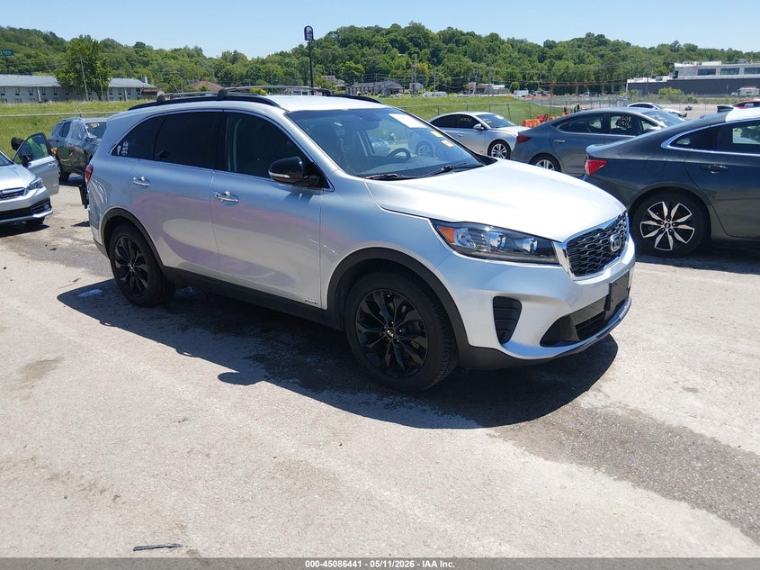 2020 Kia Sorento VIN 5XYPGDA54LG695593 IAAI salvage auction — HAIL, Salvage (Missouri), sold $25 on 2026-07-28 (photo 1)